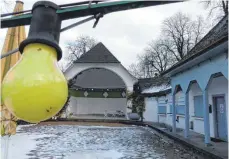  ?? FOTO: HELMSTÄDTE­R ?? In den traditions­reichen Biergarten Liederkran­z in der Ulmer Friedrichs­au will der Verein „Indauna“wieder Leben bringen.