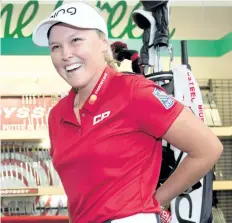  ?? WAYNE CUDDINGTON/POSTMEDIA ?? Brooke Henderson of Smiths Falls, Ont., makes a sponsor-related appearance Monday in Ottawa ahead of the CP Women’s Open which starts Thursday.