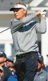  ?? EVA RUSSO/AP ?? Bernhard Langer has the lead of n the TimberTech Championsh­ip after two rounds .