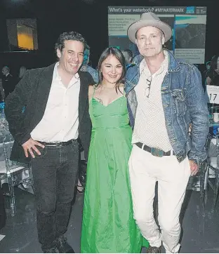  ??  ?? Joseph Boyden, Tanya Tagaq and Gord Downie
attend The Waterkeepe­r Gala Toronto