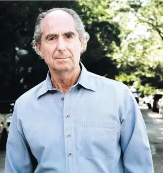  ?? HOUGHTON MIFFLIN VIA BLOOMBERG ?? Philip Roth, celebrated author of “Portnoy’s Complaint,” has died of heart failure in New York.