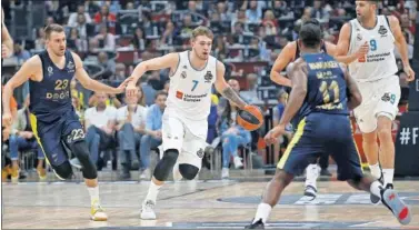  ??  ?? MVP. Doncic ha sido el jugador que más minutos ha disputado en la Euroliga: 856 (26 por partido).