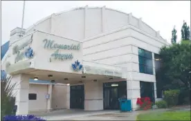  ?? Penticton Herald file photo ?? Historic Memorial Arena, pictured in this recent file photo, could live to see another day as a dry-floor facility if recommenda­tions by the City of Penticton’s arena task force are taken by council.