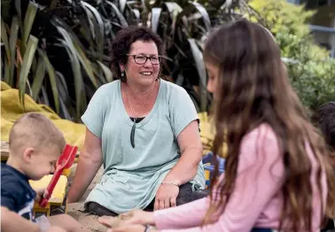  ??  ?? Jacinta McInerney, team leader at Karanga Mai Early Learning Centre, says students and staff have enjoyed being back.