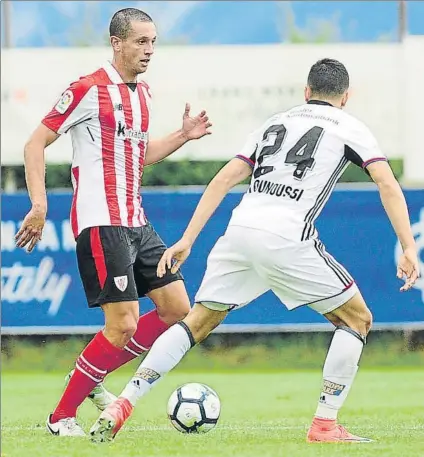  ?? FOTO: JUAN ECHEVERRÍA ?? Otro equipo suizo Después de la derrota ante el Basel el pasado miércoles, el Athletic se mide hoy al Sion