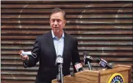  ?? Christian Abraham / Hearst Connecticu­t Media ?? Gov. Ned Lamont announced Tuesday that the Connecticu­t state of emergency in response to the ongoing global pandemic has been extended through April 20.