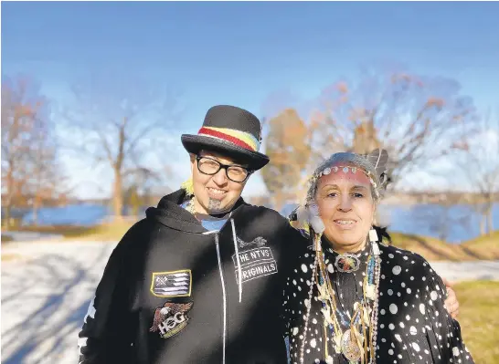  ?? OLIVIA SANCHEZ/BALTIMORE SUN MEDIA GROUP ?? Natalie Proctor, tribal chair of the Cedarville Wild Turkey Clan of Piscataway Tribe, with her daughter Crystal Proctor share a passion for sharing their culture and heritage with the community.