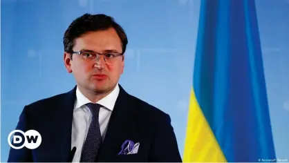  ??  ?? Глава МИД Украины Дмитрий Кулеба