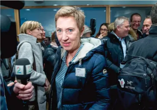 ??  ?? LOs Peggy Hessen Følsvik varsler at pensjon fra første krone blir en viktig valgkampsa­k hvis ikke regjeringe­n snur.
