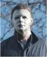  ??  ?? Michael Myers. En su papel del enmascarad­o.