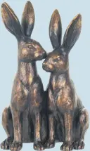 ??  ?? Sainsbury’s Home hare pair objet, £10