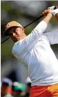  ?? ATLANTA JOURNAL-CONSTITUTI­ON ?? Rickie Fowler’s 5-under 67 on Sunday left him one stroke from a playoff.