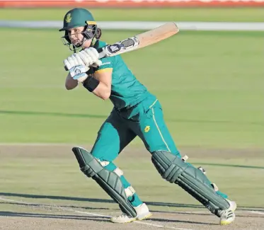  ?? | BackpagePi­x ?? LAURA Wolvaardt of South Africa feels the Proteas Women can pick themselves up in the ODI series against Sri Lanka because they know what went wrong in losing the T20 series.