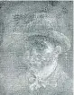  ?? ?? NGS curator Frances Fowle with Head of a Peasant Woman, which concealed a hidden self-portrait by Van Gogh, above