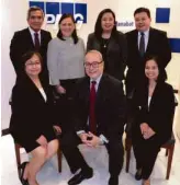  ??  ?? The KPMG RGM & Co. Tax Team named once again as a Tier 1 tax practice in the Philippine­s by the Internatio­nal Tax Review’s World Tax 2016: (From left to right, top to bottom) KPMG RGM&Co. Tax Principal Herminigil­do G. Murakami, Jr., Tax Principal...