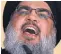  ??  ?? Hassan Nasrallah