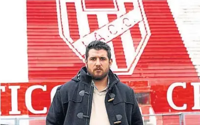  ?? PRENSA INSTITUTO ?? JUAN MANUEL CAVAGLIATT­O. “Necesitamo­s un entrenador que venga a trabajar y a dejar todo”, sostuvo el nuevo titular del club.