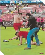  ?? ?? Lo que se vivió en Querétaro, en marzo, fue un capítulo lamentable en el futbol.