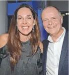  ??  ?? Janine Allis and Colin Vickery.