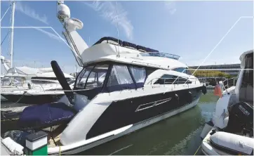  ??  ?? FLIMSY CANOPIES Original canopies can be a little lightweigh­t and will be about a decade old by now. Budget to replace if original PROTECT INTERIOR WOODWORK Woodwork can be prone to fading if left exposed to harsh sunlight, so always use windscreen covers and curtains when leaving the boat TOPSIDE MAINTENANC­E Coloured topsides can also be prone to fading if not kept polished INSPECT ENGINES Engines are strong, but big and expensive. It’s worth considerin­g a specialist engine inspection rather than just relying on the standard survey, which is more likely to be focusing on boat condition