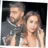  ?? PHOTO: YOGEN SHAH ?? Malaika Arora and Arjun Kapoor (inset) are apparently set to tie the knot next year