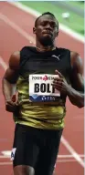  ?? (Reuters) ?? USAIN BOLT’S anticipate­d departure from athletics may be a boon for his rivals but will be a loss for the sport and its fans.