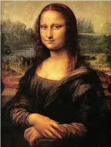  ??  ?? Secret smile: Da Vinci’s Mona Lisa