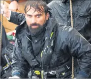  ??  ?? Ant Middleton is the boat captain