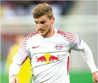  ?? ROBERT MICHAEL/AFP PHOTO ?? TEBAR TEROR: Timo Werner ketika menghadapi Besiktas di Leipzig (6/12).