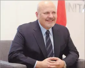  ??  ?? Stepping in… New ICC prosecutor Karim Khan.