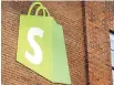  ?? PETER J. THOMPSON ?? Ottawa-based Shopify saw slower growth in subscriber­s and total amount of goods sold in the latest quarter.