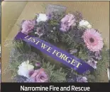  ??  ?? Narromine Fire and Rescue