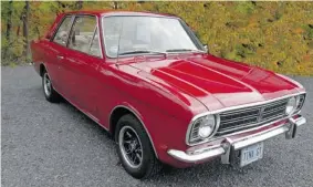  ?? Steve Hayes photo ?? The 1969 Ford Cortina GT is rarely seen in Canada, even compared to its contempora­ries.