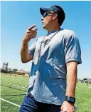  ?? PHOTO
BY STEVE
SISNEY,
THE OKLAHOMAN ?? Former Southmoore coach Jeff Brickman will coach his first season at Newcastle this year.
