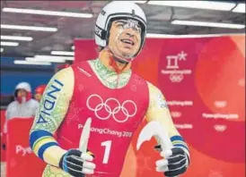  ?? AFP ?? Shiva Keshavan became the youngest ever lugeOlympi­an, at the 1998 Nagano Winter Games.