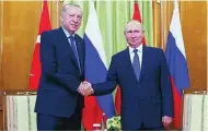  ?? ?? Turquía pagará el gas ruso en rublos