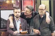  ?? Robert Voets CBS ?? THE FINAL EPISODE of “Living Biblically.” David Krumholtz, left, Jay R. Ferguson and Ian Gomez star.