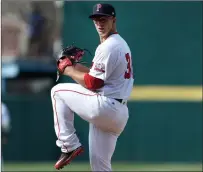  ?? File photo by Louriann Mardo-Zayat / lmzawrtwor­ks.com ?? Marcus Walden owns a 2.01 ERA in 22.1 innings for the PawSox this season.