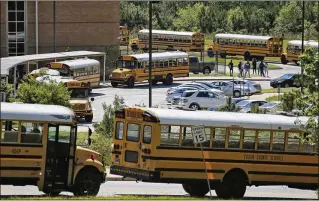  ?? BOB ANDRES/AJC 2017 ?? Fulton County Schools had 95,095 students in 2013-14; in 2023-24, it was 87,872, and school officials expect that number to continue to decline. The decline in Fulton’s student population is happening across the 70-mile-long district.