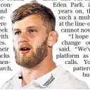  ??  ?? Turning up the volume: Lions lock George Kruis