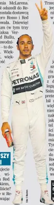  ??  ?? Lewis Hamilton ma już 84 zwycięstwa w F1 – siedem mniej niż Michael Schumacher.