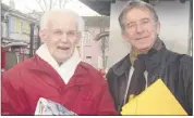  ?? (Photo M.) ?? Gabriel Sauvaire et Jacques Toni, deux auteurs qui viennent d’être publiés aux Presses du Midi et partagent l’écriture et la musique comme passion.