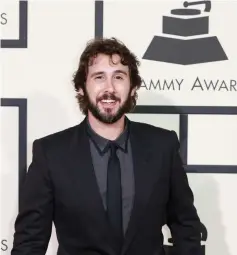  ?? (Kirk McKoy/TNS) ?? JOSH GROBAN arrives at the 58th Annual Grammy Awards in 2016.