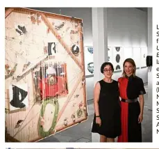  ??  ?? Liu was in singapore for the first time for the Unhomed Belongings launch, a joint exhibition with singaporea­n artist shubigi rao (left) at the national Museum of singapore. The straits Times/ asia news network