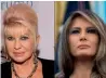  ??  ?? Ivana Trump and Melania