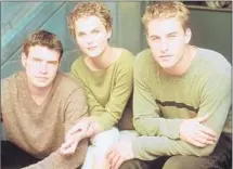  ?? Touchstone Television ?? THE COMING-OF-AGE series starred Scott Foley, left, Keri Russell and Scott Speedman. It launched Russell’s career.