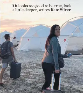  ?? Photo / Netflix ?? Don’t get burned as Fyre Festival punters did.