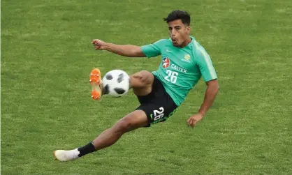  ?? Photograph: Robert Cianflone/Getty Images ?? Daniel Arzani was the youngest player to feature at the 2018 World Cup at the age of 18.