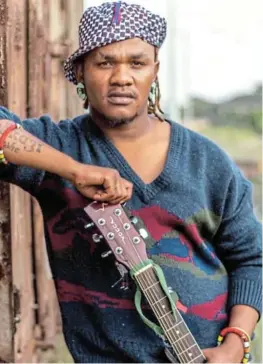  ?? / SUPPLIED ?? Walmer musician Joliza Magayiyana brings his Bhacasoul Experience to the festival