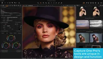  ??  ?? Capture One Pro’s tools are unique in design and function